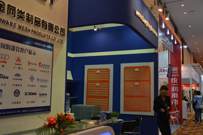 河北安平国润五金网类制品公司闪耀亮相BICES 2013北京国际工程机械及建材机械展